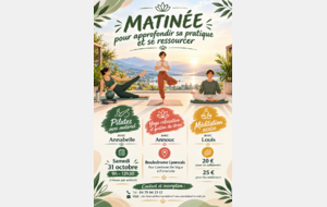 Pilates - Yoga - Méditation.