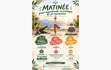 Pilates - Yoga - Méditation.